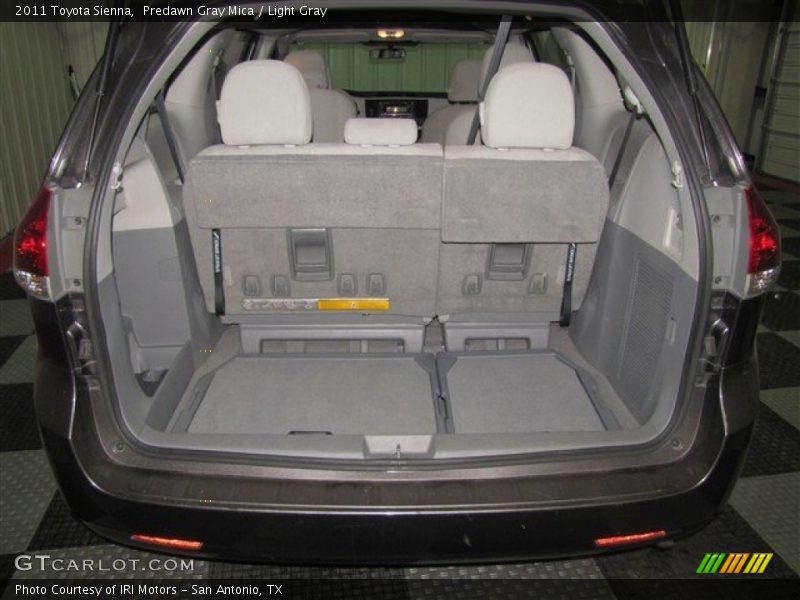 Predawn Gray Mica / Light Gray 2011 Toyota Sienna