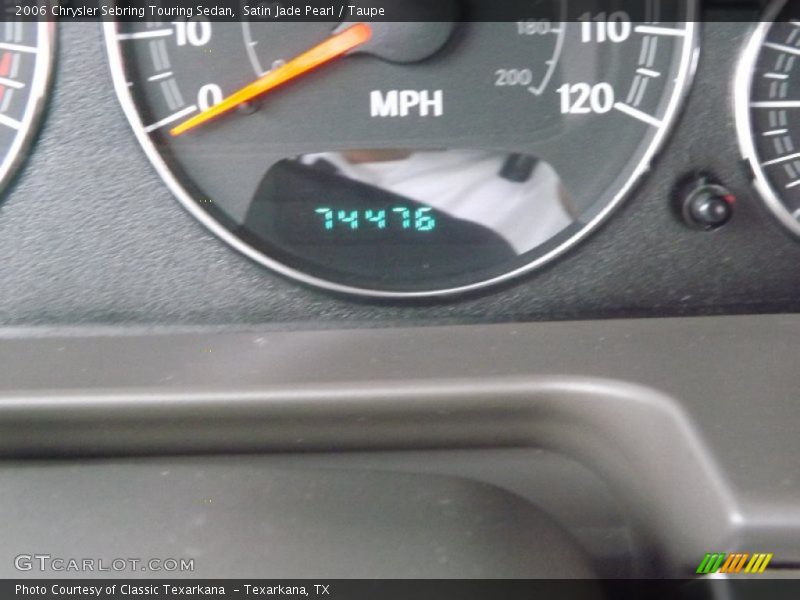 Satin Jade Pearl / Taupe 2006 Chrysler Sebring Touring Sedan