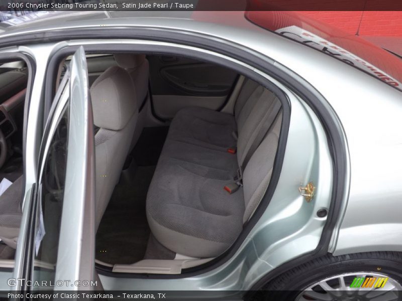 Satin Jade Pearl / Taupe 2006 Chrysler Sebring Touring Sedan