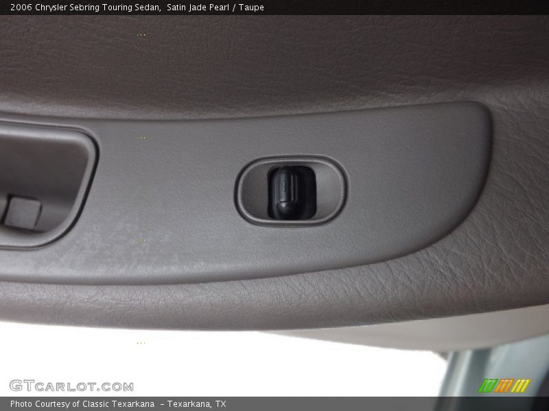 Satin Jade Pearl / Taupe 2006 Chrysler Sebring Touring Sedan