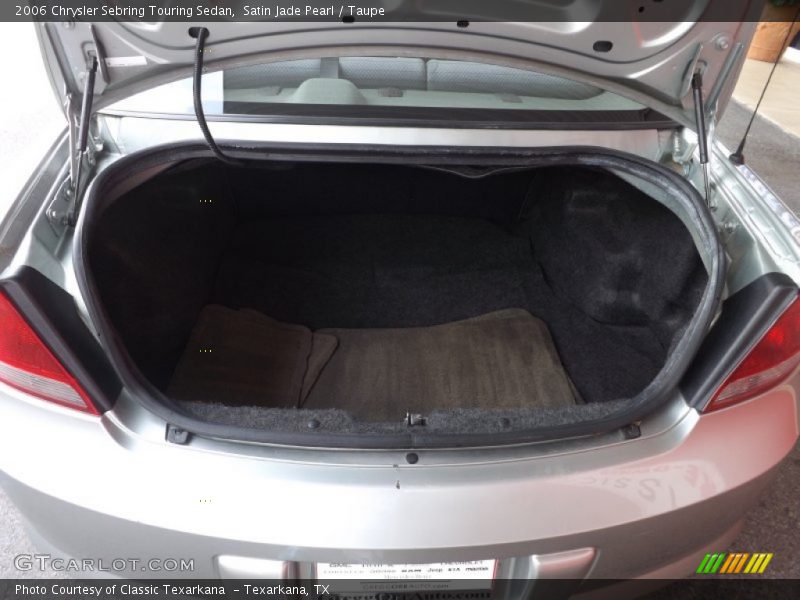 Satin Jade Pearl / Taupe 2006 Chrysler Sebring Touring Sedan