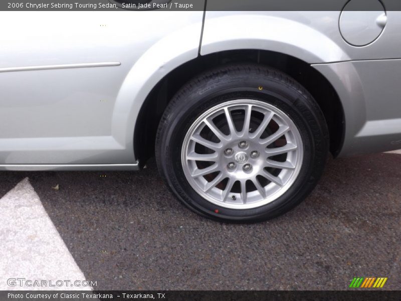Satin Jade Pearl / Taupe 2006 Chrysler Sebring Touring Sedan