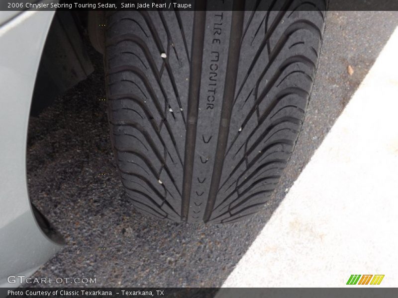 Satin Jade Pearl / Taupe 2006 Chrysler Sebring Touring Sedan