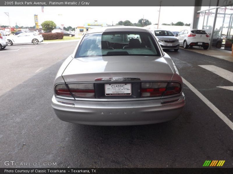 Platinum Metallic / Gray 2005 Buick Park Avenue