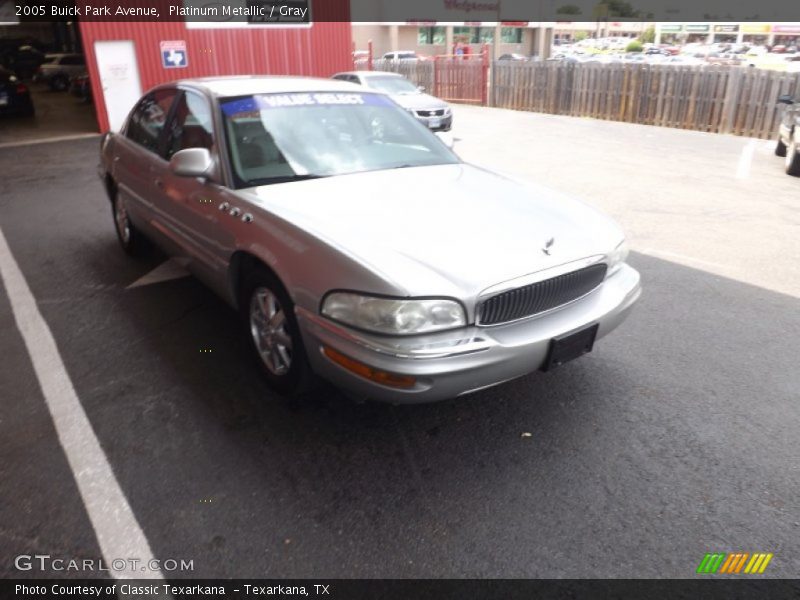 Platinum Metallic / Gray 2005 Buick Park Avenue