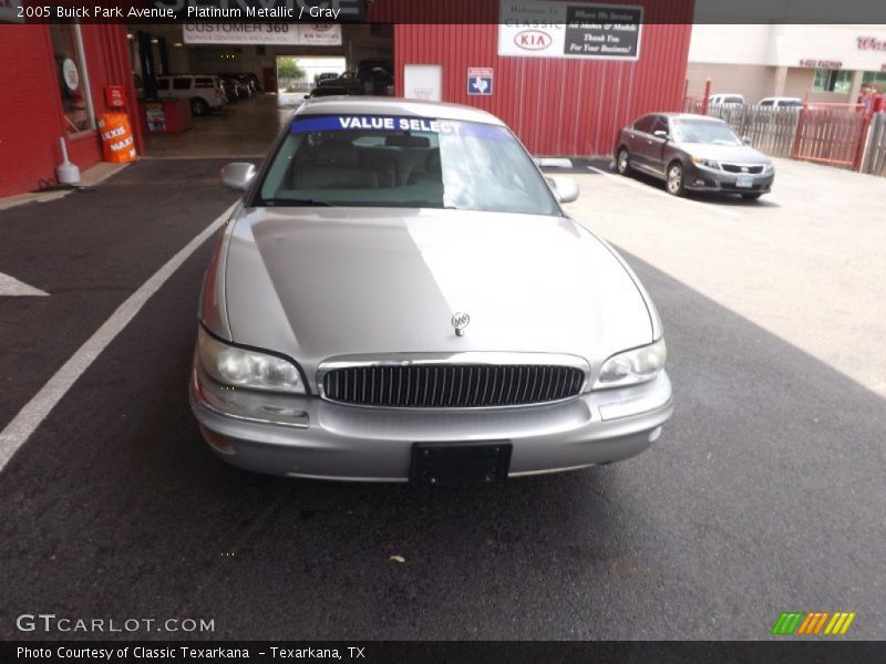 Platinum Metallic / Gray 2005 Buick Park Avenue