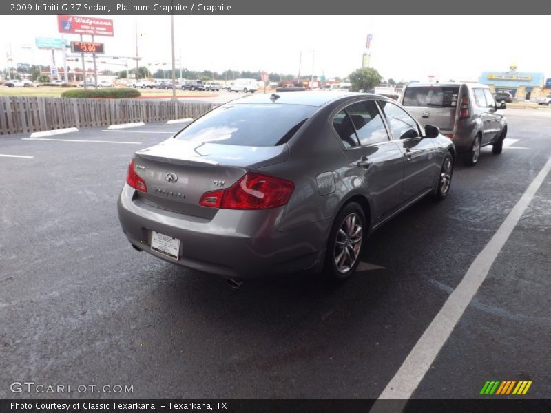 Platinum Graphite / Graphite 2009 Infiniti G 37 Sedan