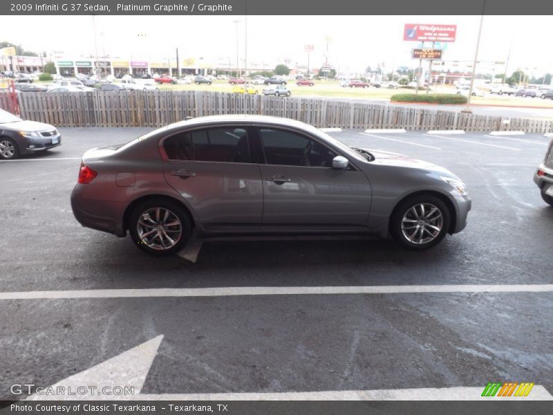 Platinum Graphite / Graphite 2009 Infiniti G 37 Sedan