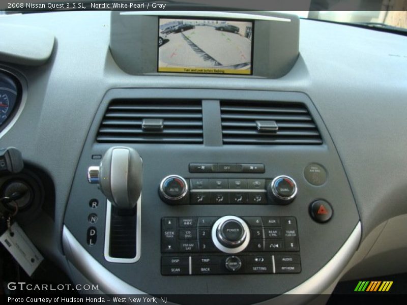 Nordic White Pearl / Gray 2008 Nissan Quest 3.5 SL