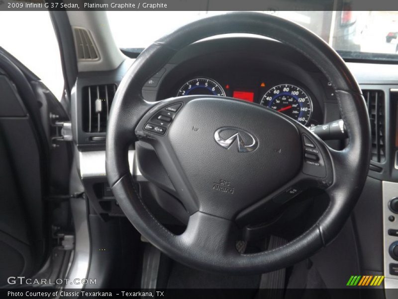 Platinum Graphite / Graphite 2009 Infiniti G 37 Sedan