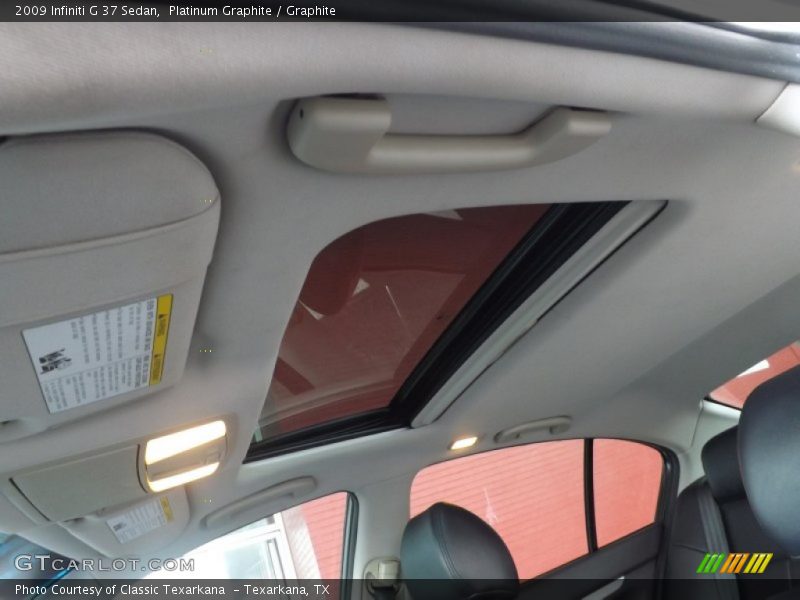Platinum Graphite / Graphite 2009 Infiniti G 37 Sedan