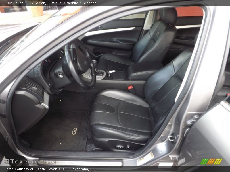 Platinum Graphite / Graphite 2009 Infiniti G 37 Sedan