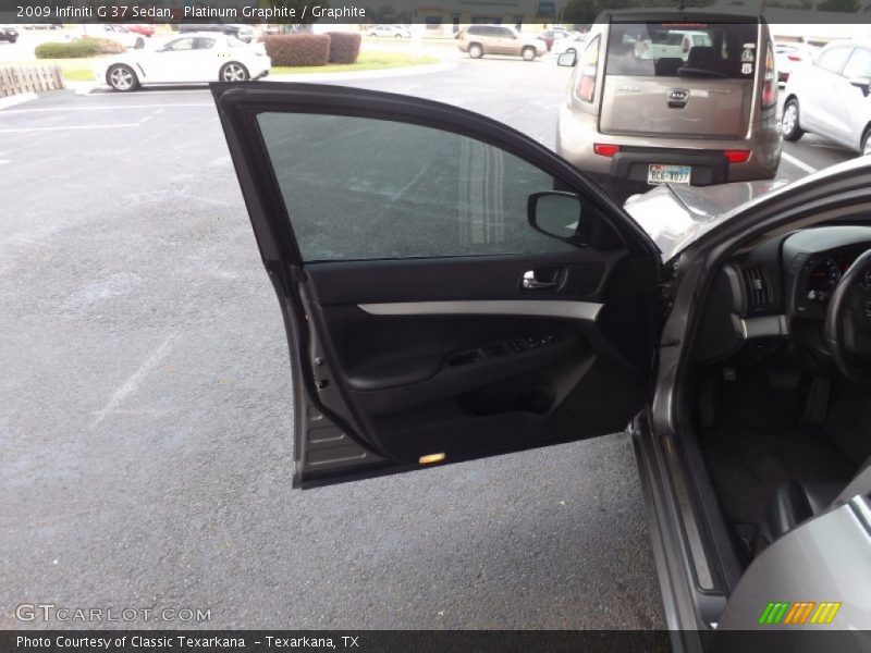 Platinum Graphite / Graphite 2009 Infiniti G 37 Sedan
