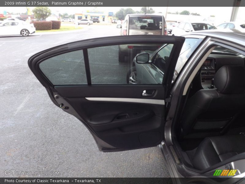 Platinum Graphite / Graphite 2009 Infiniti G 37 Sedan