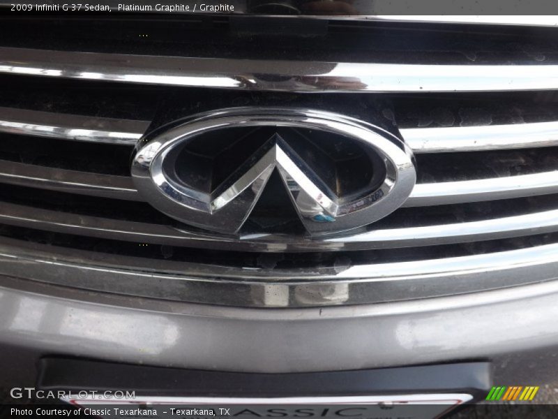 Platinum Graphite / Graphite 2009 Infiniti G 37 Sedan