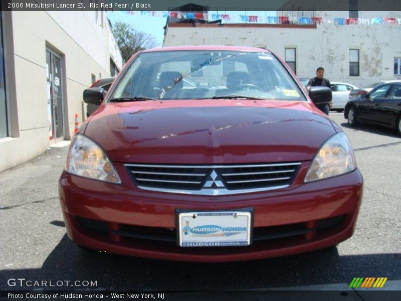 Rio Red Pearl / Black 2006 Mitsubishi Lancer ES