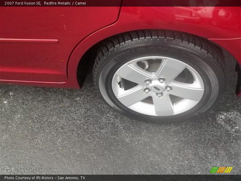 Redfire Metallic / Camel 2007 Ford Fusion SE