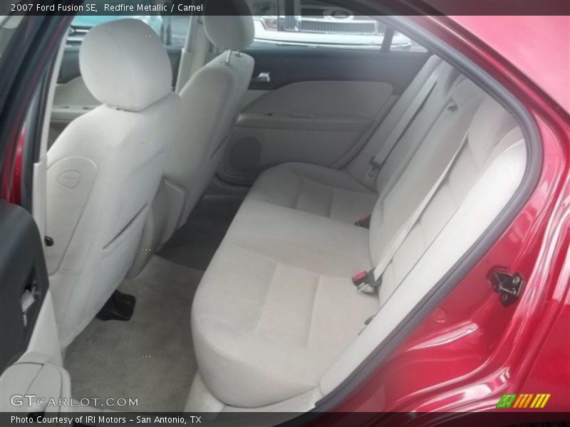 Redfire Metallic / Camel 2007 Ford Fusion SE