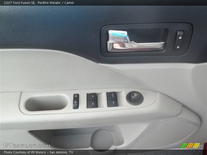 Redfire Metallic / Camel 2007 Ford Fusion SE
