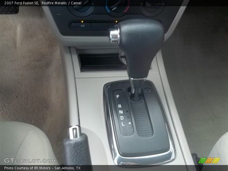 Redfire Metallic / Camel 2007 Ford Fusion SE