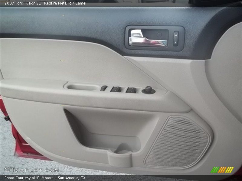 Redfire Metallic / Camel 2007 Ford Fusion SE