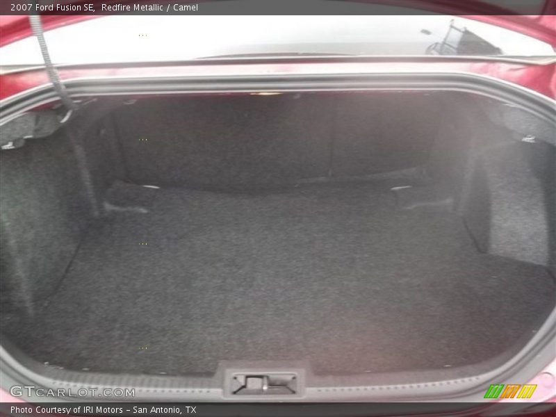 Redfire Metallic / Camel 2007 Ford Fusion SE