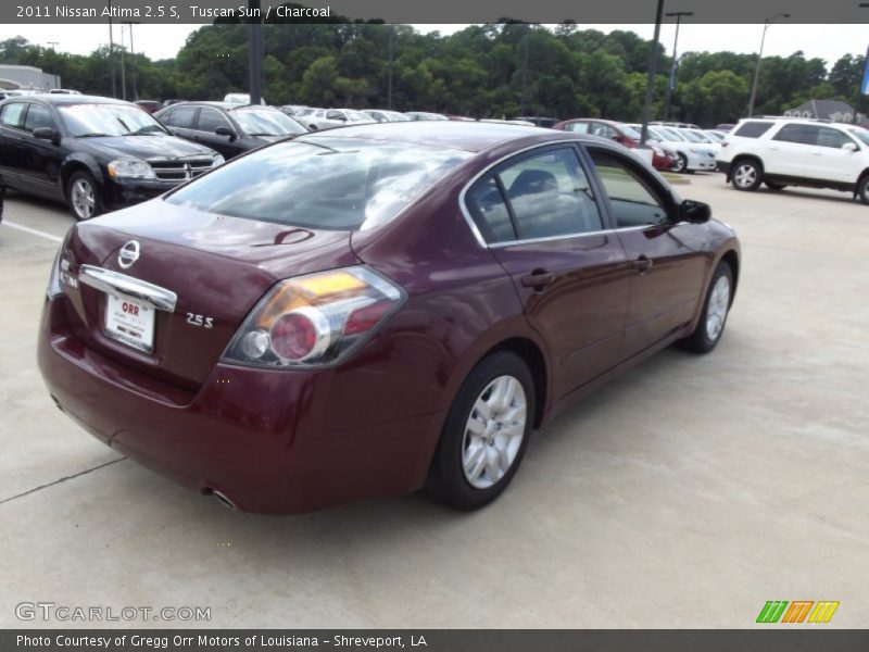 Tuscan Sun / Charcoal 2011 Nissan Altima 2.5 S