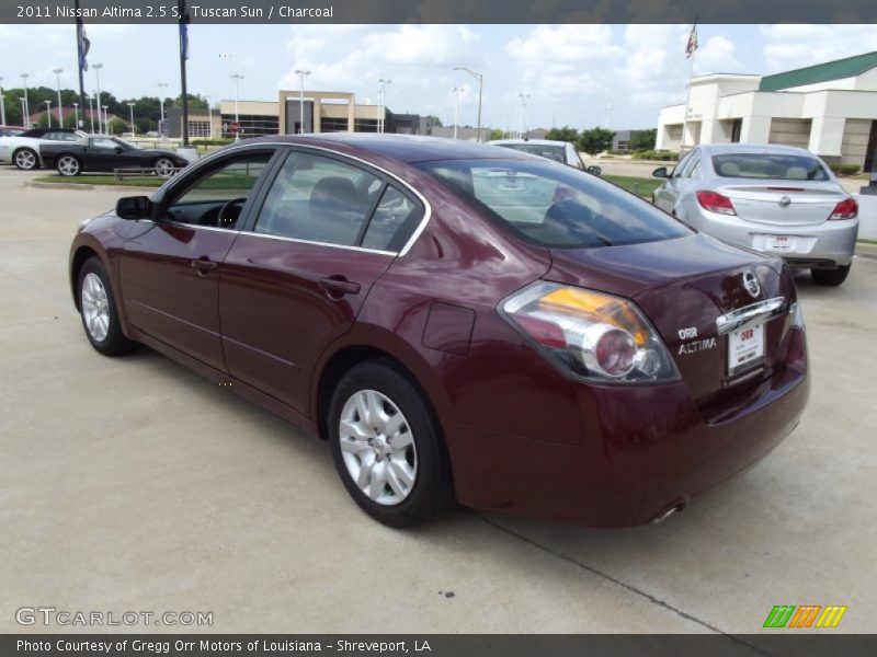 Tuscan Sun / Charcoal 2011 Nissan Altima 2.5 S