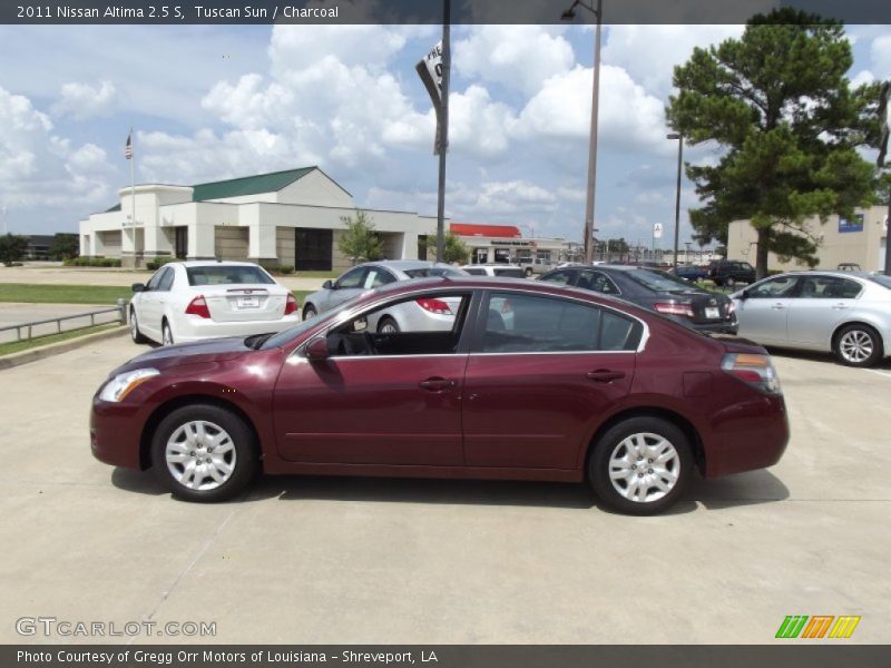 Tuscan Sun / Charcoal 2011 Nissan Altima 2.5 S