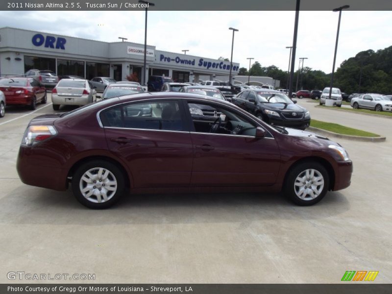 Tuscan Sun / Charcoal 2011 Nissan Altima 2.5 S