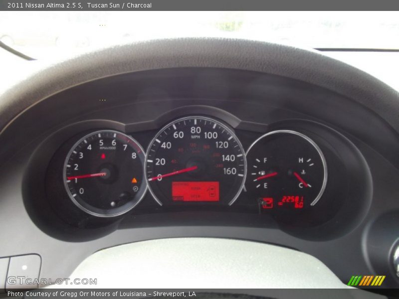 Tuscan Sun / Charcoal 2011 Nissan Altima 2.5 S