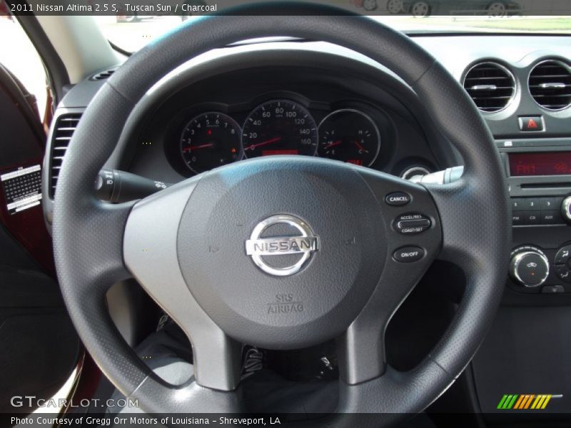 Tuscan Sun / Charcoal 2011 Nissan Altima 2.5 S