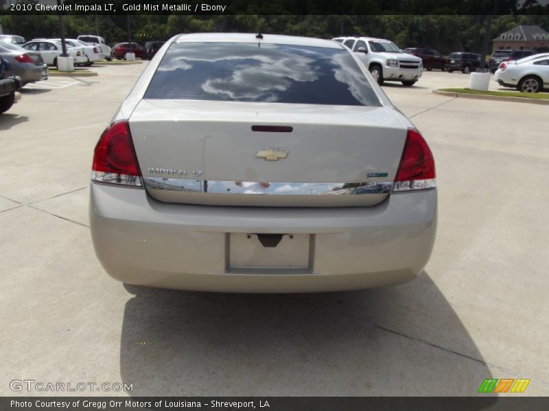 Gold Mist Metallic / Ebony 2010 Chevrolet Impala LT