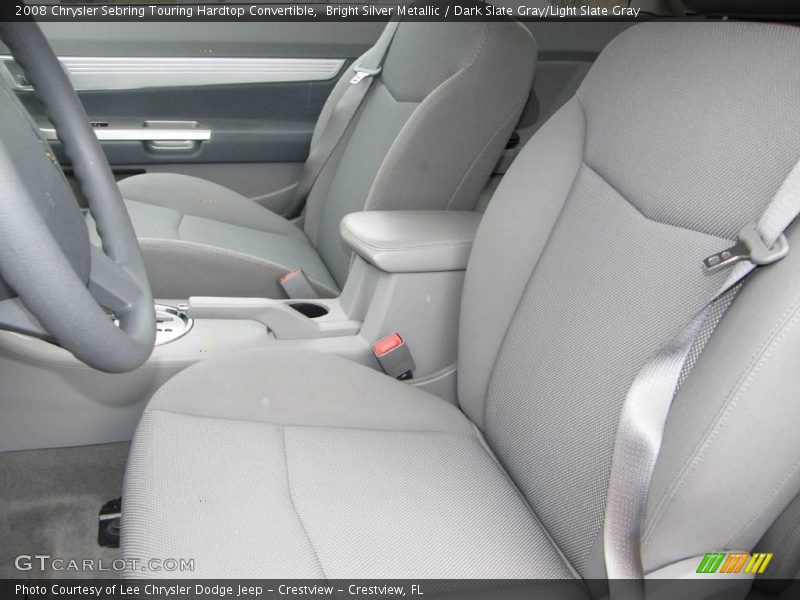 Bright Silver Metallic / Dark Slate Gray/Light Slate Gray 2008 Chrysler Sebring Touring Hardtop Convertible