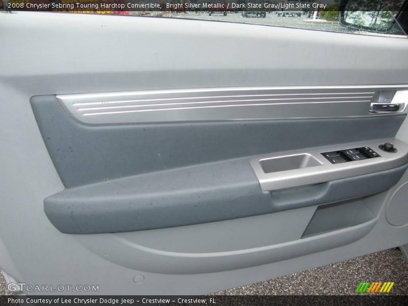 Bright Silver Metallic / Dark Slate Gray/Light Slate Gray 2008 Chrysler Sebring Touring Hardtop Convertible