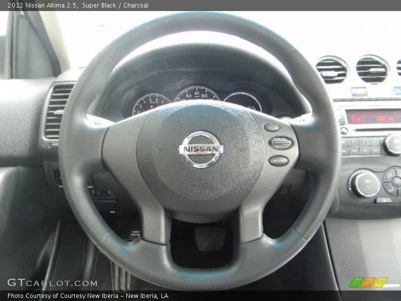 Super Black / Charcoal 2012 Nissan Altima 2.5