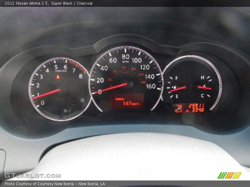 Super Black / Charcoal 2012 Nissan Altima 2.5