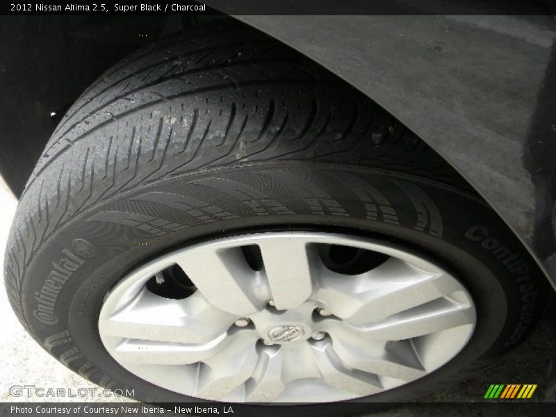 Super Black / Charcoal 2012 Nissan Altima 2.5
