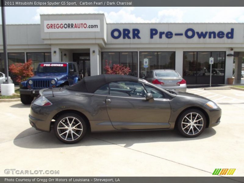 Carbon Pearl / Dark Charcoal 2011 Mitsubishi Eclipse Spyder GS Sport
