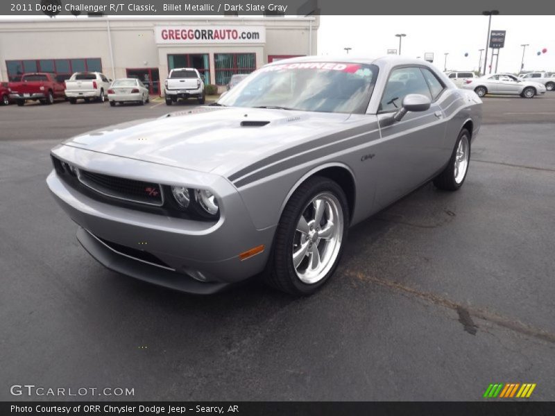 Billet Metallic / Dark Slate Gray 2011 Dodge Challenger R/T Classic