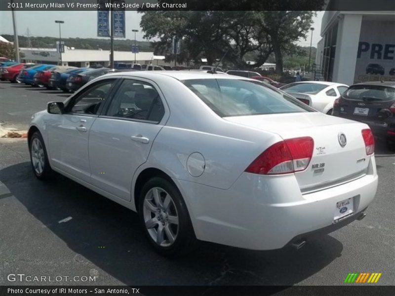 White Suede / Dark Charcoal 2011 Mercury Milan V6 Premier