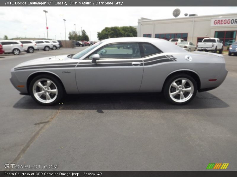 Billet Metallic / Dark Slate Gray 2011 Dodge Challenger R/T Classic