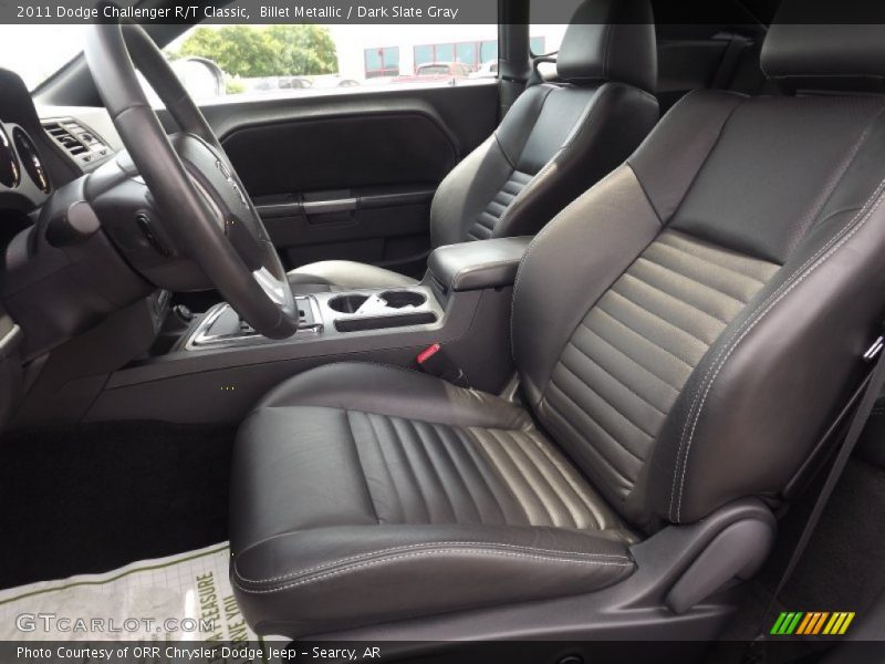 Front Seat of 2011 Challenger R/T Classic