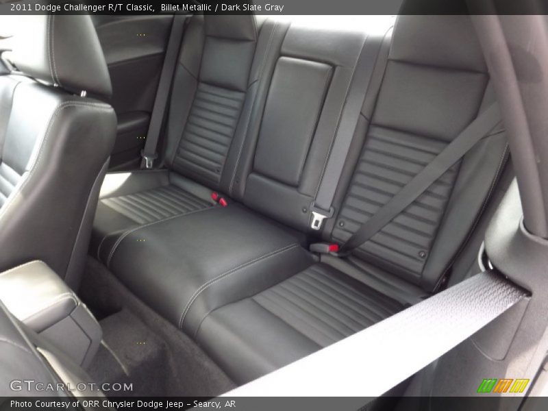 Rear Seat of 2011 Challenger R/T Classic