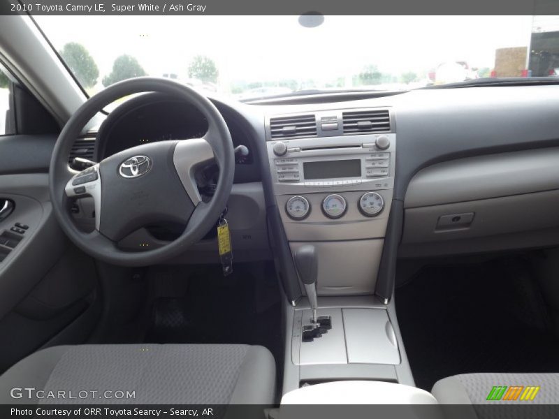 Super White / Ash Gray 2010 Toyota Camry LE
