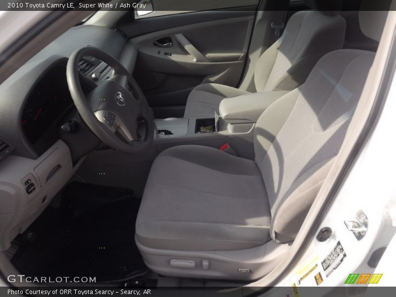 Super White / Ash Gray 2010 Toyota Camry LE