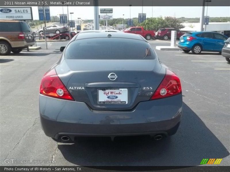 Metallic Slate / Charcoal 2011 Nissan Altima 2.5 S