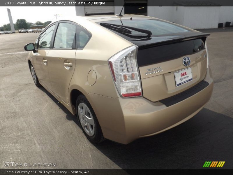 Sandy Beach Metallic / Bisque 2010 Toyota Prius Hybrid III