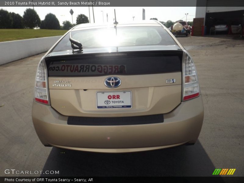 Sandy Beach Metallic / Bisque 2010 Toyota Prius Hybrid III