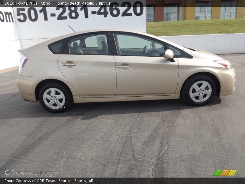 Sandy Beach Metallic / Bisque 2010 Toyota Prius Hybrid III